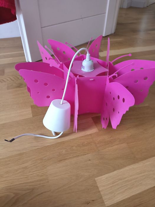 Lampa dziecięca motyl