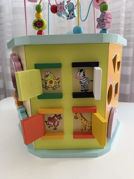 Бізікуб для дівчинки Великий