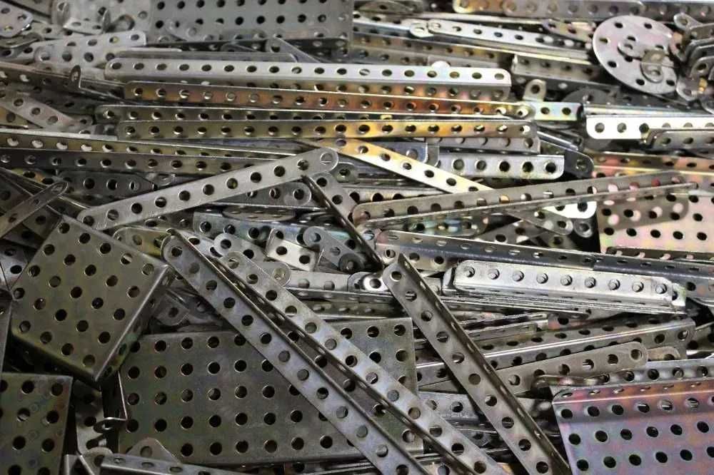 Конструктор металлический №5, самый большой набор 36 различных моделей