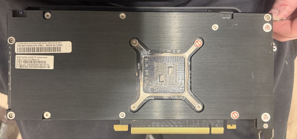 GTX 1060 Palit Super Jetstream 6gb