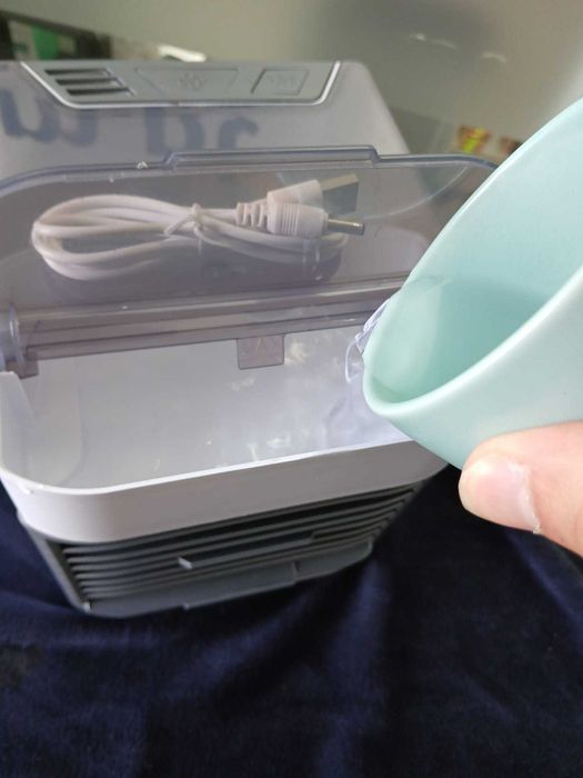 Ventilador e Mini Ar Condicionado a Água ou Gelo (NOVOS)