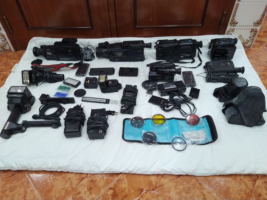 Fotografia e vídeo flash antigo para peças ou para colecionadores casa