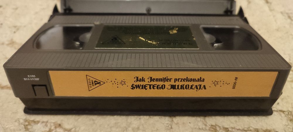 VHS Jak Jennifer przekonała świętego Mikołaja - Unikat