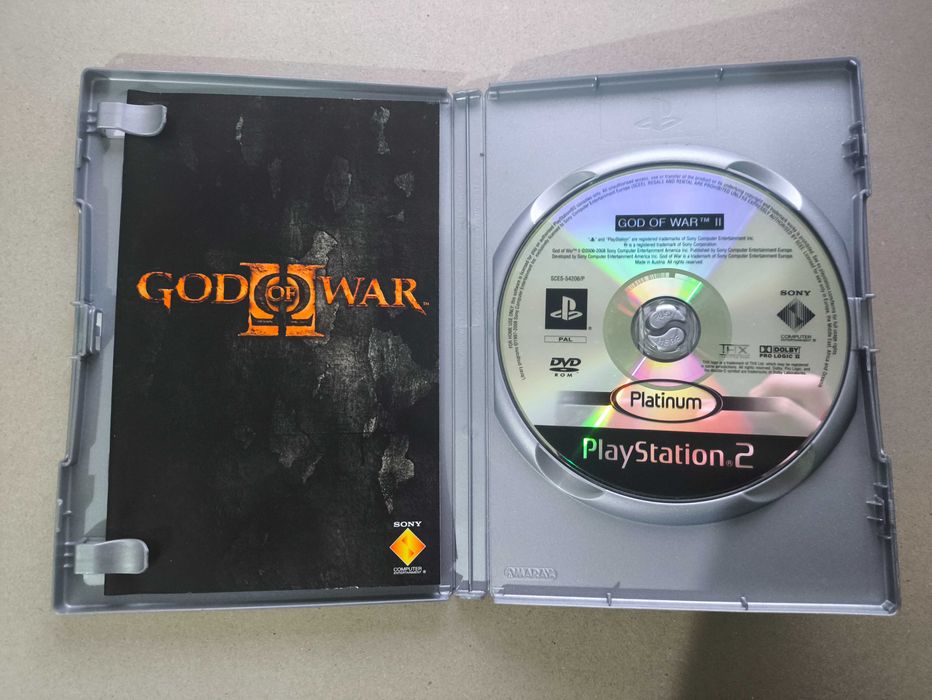 God of War II - PS2 (PAL / Com Manual)