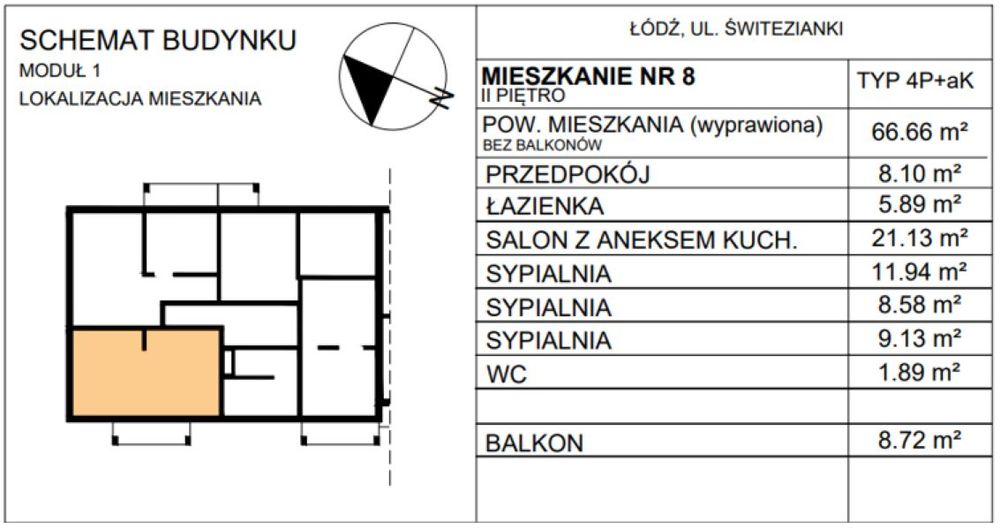 4 pokoje, duży balkon i spokojna okolica – miejsce dla rodziny - Widok 3