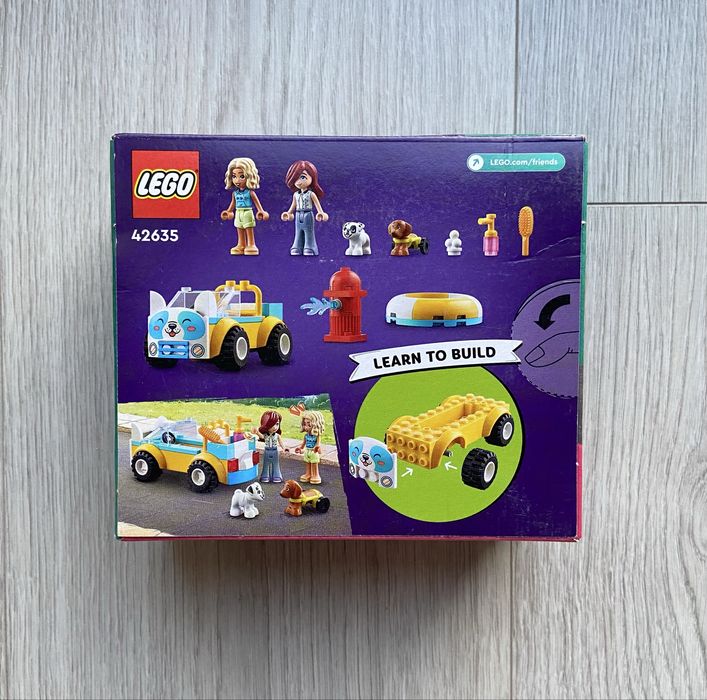 LEGO Friends 42635 Samochód do pielęgnacji psów 41725 łazikiem plażowy
