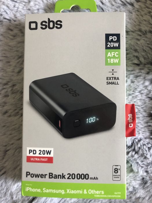 Power Bank 20 000 швидка зарядка