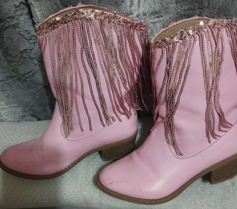 Botas de menina boiadeira
