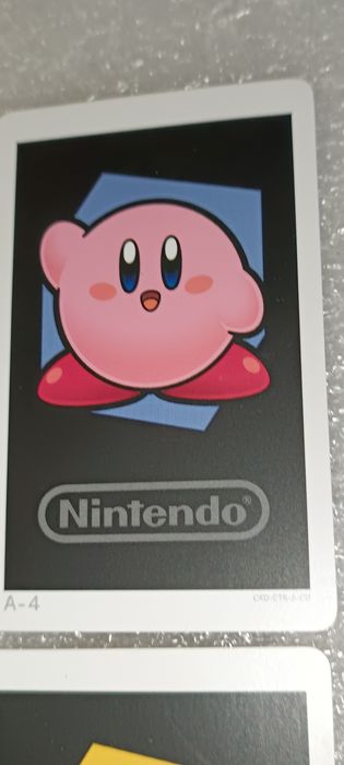 Rara e 1 Coleção das 6 cartas dos jogos Nintendo