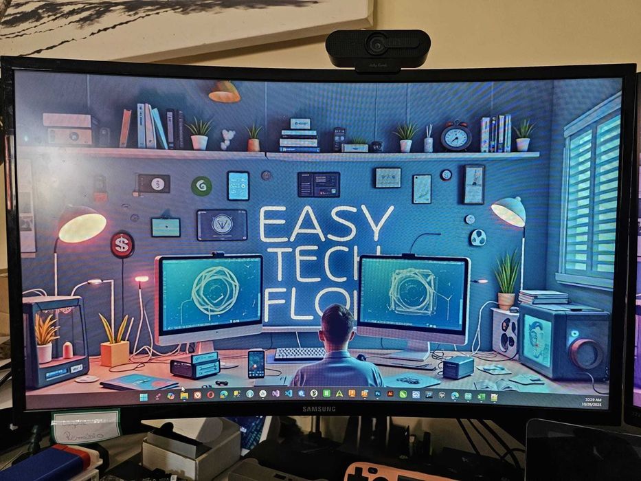 2 Monitores 27 curvo