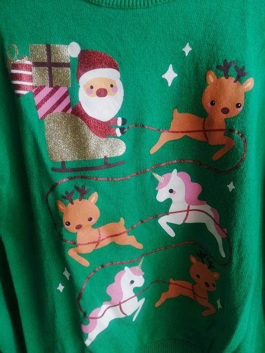 Sweter świąteczny h&m