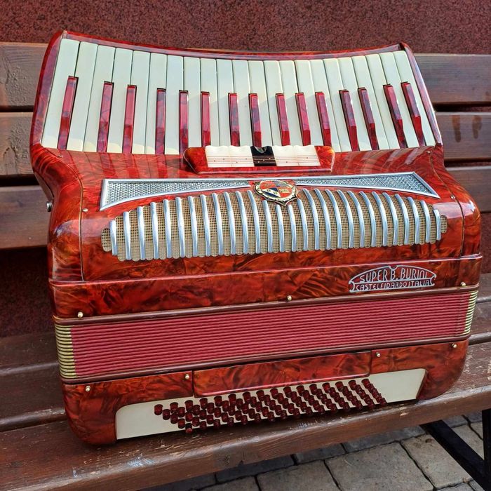 Akordoen włoski balone burini castelfidardo 80 basow