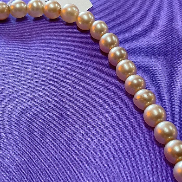 Cola pérolas peça vintage 40 cm