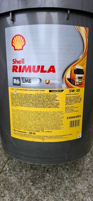 Olej Shell  Rimula R6 LME 5W30  20L