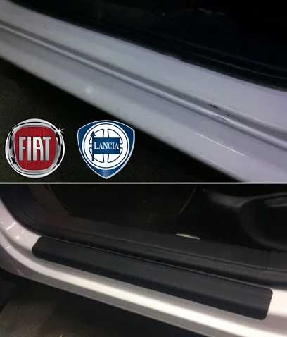 Захисна плівка защитная пленка наклейки на пороги авто для Fiat Lancia