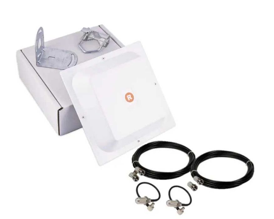 Комплект підсилення 4G сигналу антена MIMO 2x18дБ +кабель +перехідн.