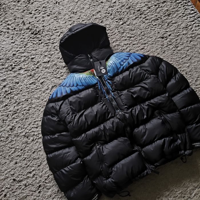 пуховик marcelo burlon
