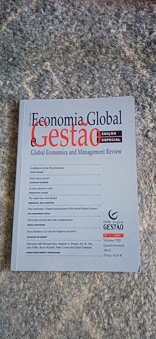 Livro Exonomia Global Gestão.