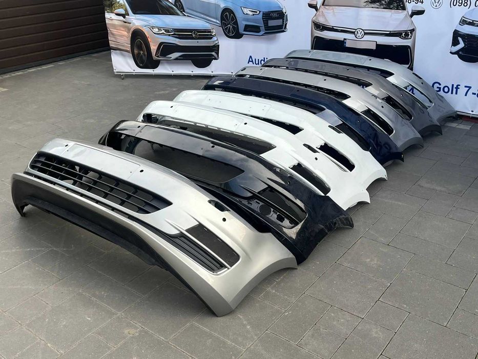 Golf 7  бампер комплектний голий пердній 5g0807221