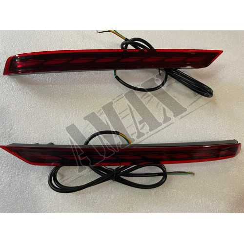 Габариты в задний бампер, катафоты (LED - диодные), Тойота Ленд Крузер