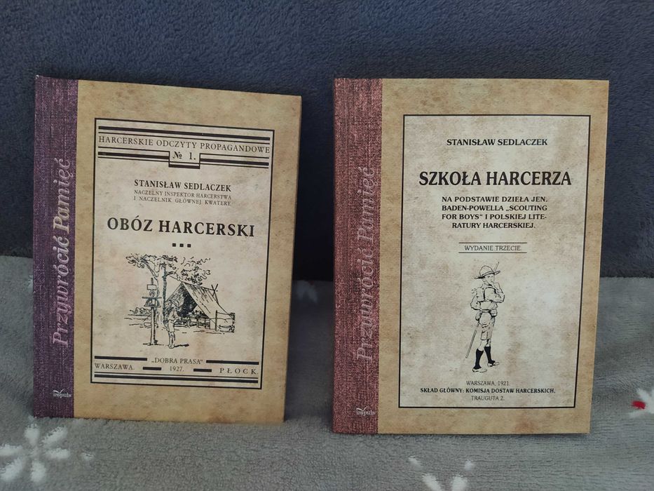 2 NOWE książki o tematyce harcerskiej: Szkoła Harcerza, Obóz Harcerski