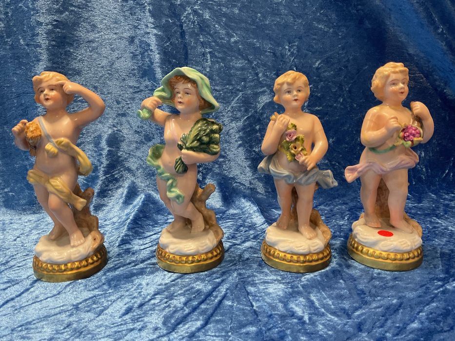 Anjos vista alegre 4 estações 18 cm