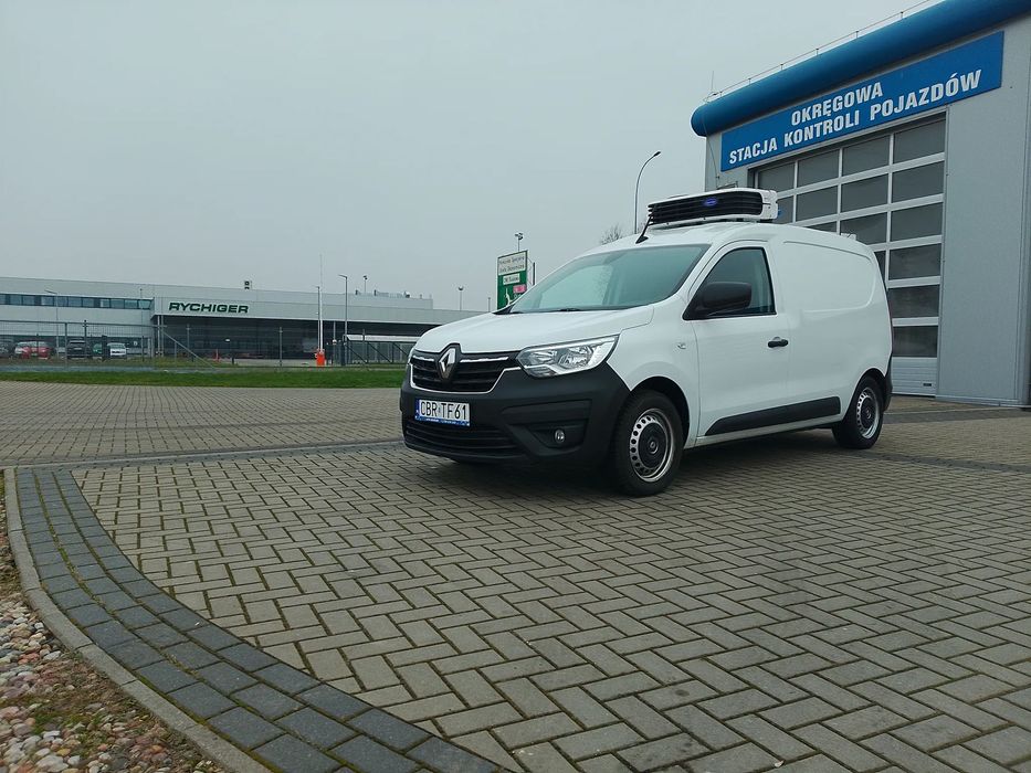 Renault Express Van Dokker L2 Maxi Nowa Izoterma Chłodnia Mroźnia minus 20 stopni Carrier 220V grzejący Salon PL  Więcej ofert Dacia Dokker też Pb+Lpg finansowanie gwarancja