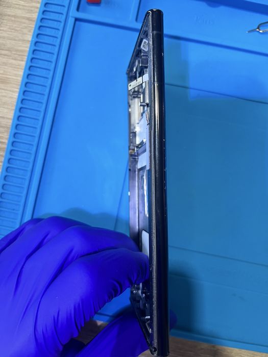 Samsung S22 Ultra – ekran z ramką, oryginał, dotyk działa