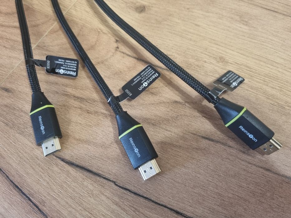 Kable HDMI Reinston 1m 4K 3 szt.