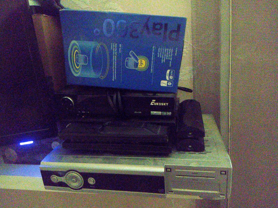 Лот електроніки тюнери