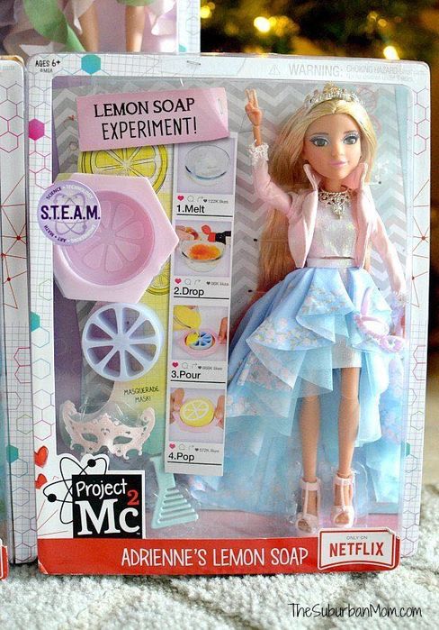 Boneca Nova Set lemon soap experiment