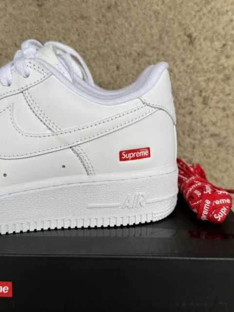 Buty Nike_Air_Force_1_Low_Supreme_White_Rozmiar.40