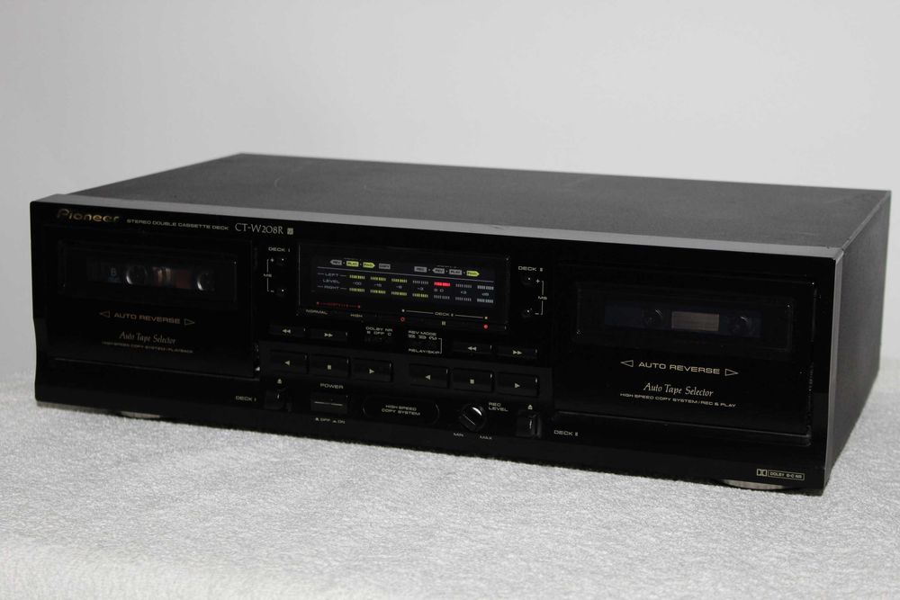 PIONEER CT-W208R Magnetofon deck 2 kasety auto reverse stereo Wysyłka