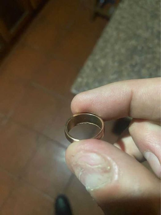 Anel nao isto não é ouro