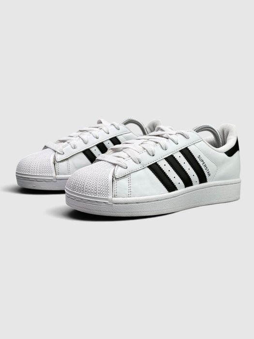 Buty Sportowe Adidas Superstar II Biały Czarny Rozmiar 37 1/3