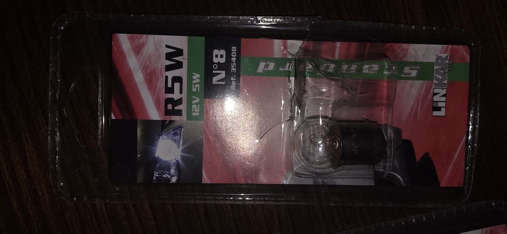 Lâmpada Auto R5W 12V 5W Linker Parts (Nova)