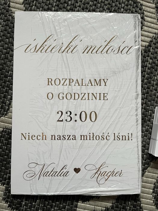 Tabliczka „iskierki miłości”