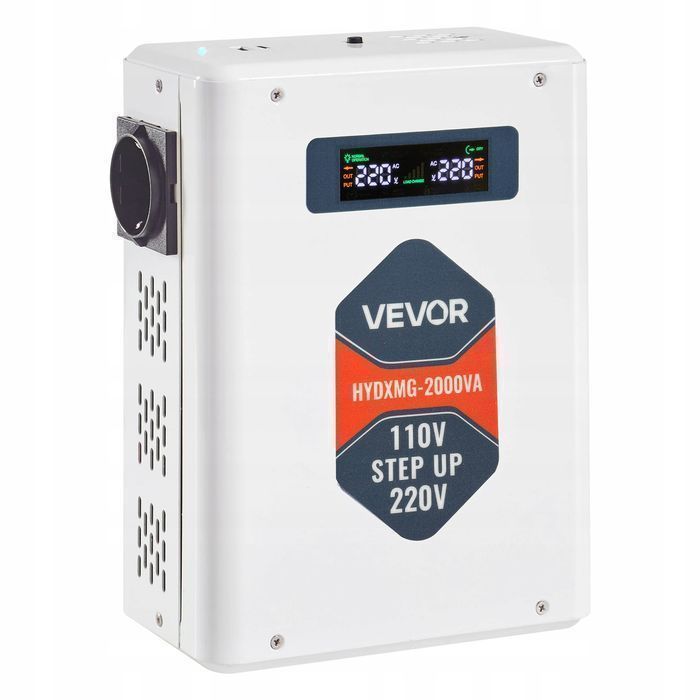 Transformator napięcia VEVOR 110 V 220 V 60 Hz 1600 W
