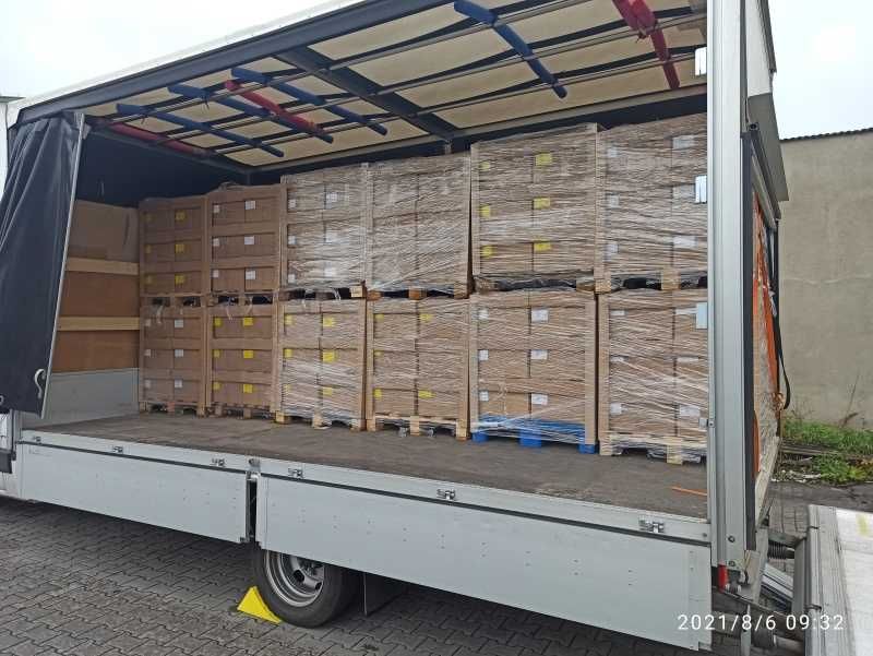 Transport Poznań BUS, winda,10 Palet,skrzynia 5m, FV VAT