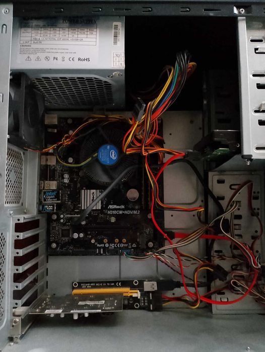 Компьютер 4ядра gold g5400, 8gb ddr4, 160gb hdd, 400w бп (описание)