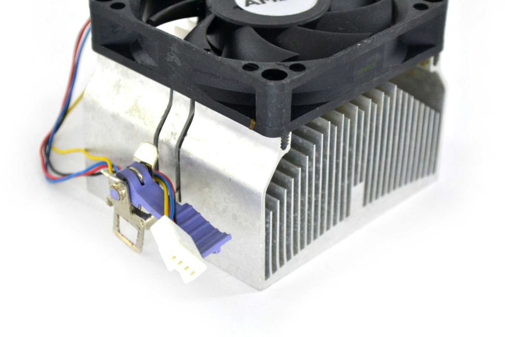 cooler AMD oryginalny Socket AM2 AM3 4pin Foxconn 80x80 sprawny cichy