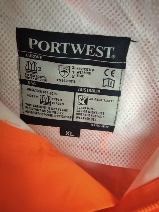Kurtka przeciwdeszczowa Port West XL