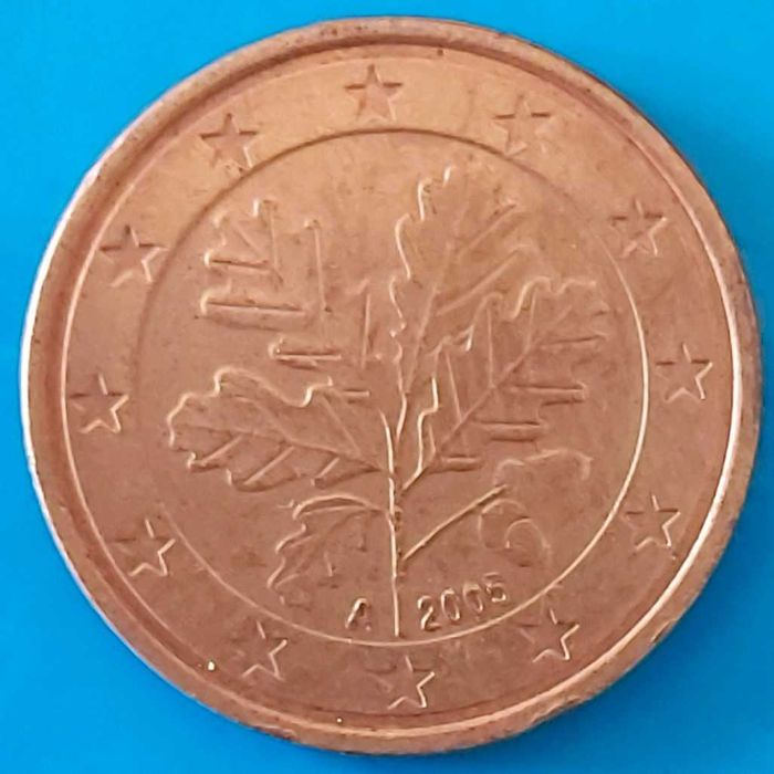 5 Cêntimos de 2005 * A * da Alemanha
