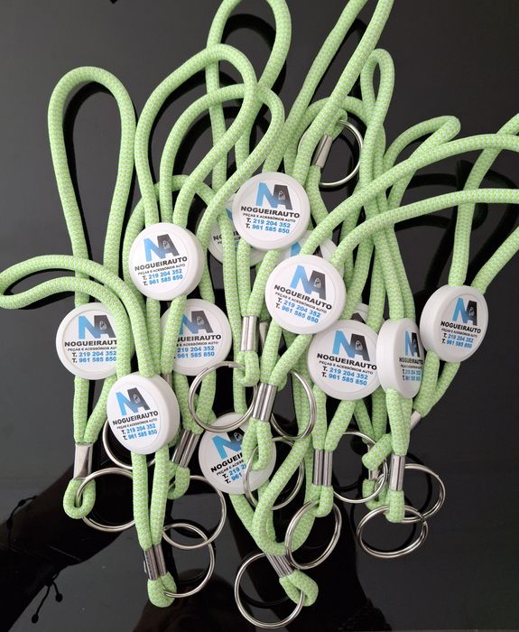 Porta chaves personalizados várias cores disponíveis