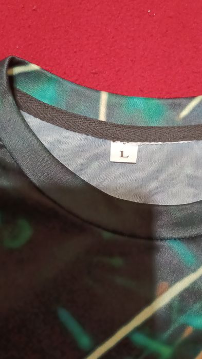 T-shirt koszulka męska 3D rozmiar L(małe L lub M) wymiary na rysunku