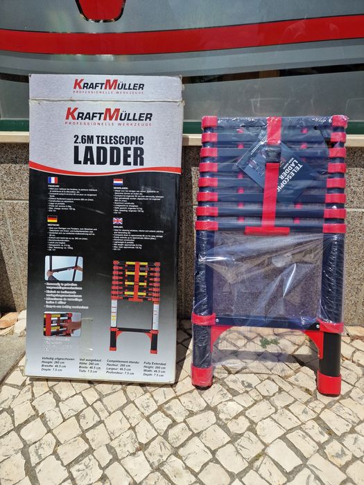 Escada telescópicas 2.60M Nova