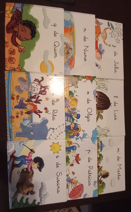 Colecção completa de Os Meus Primeiros Passos na Leitura da Salvat.