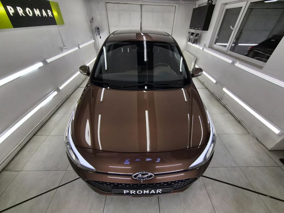 Hyundai i20 Bogata wersja Klimatronik podgrzewane fotele+kierownica Serwis ASO