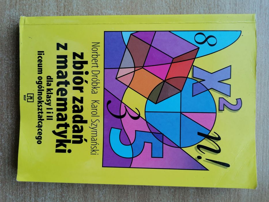 Podręczniki - wyprzedaż - zbiór zadań z matematyki dla klasy I i II