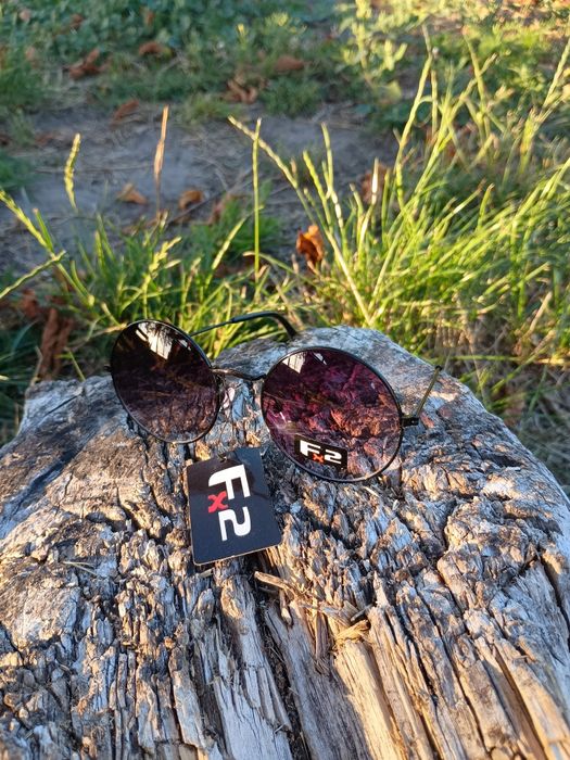 Nowe lenonki okulary przeciwsłoneczne okrągłe